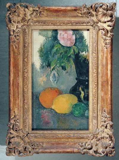 Flowers and Fruits by Paul Cézanne